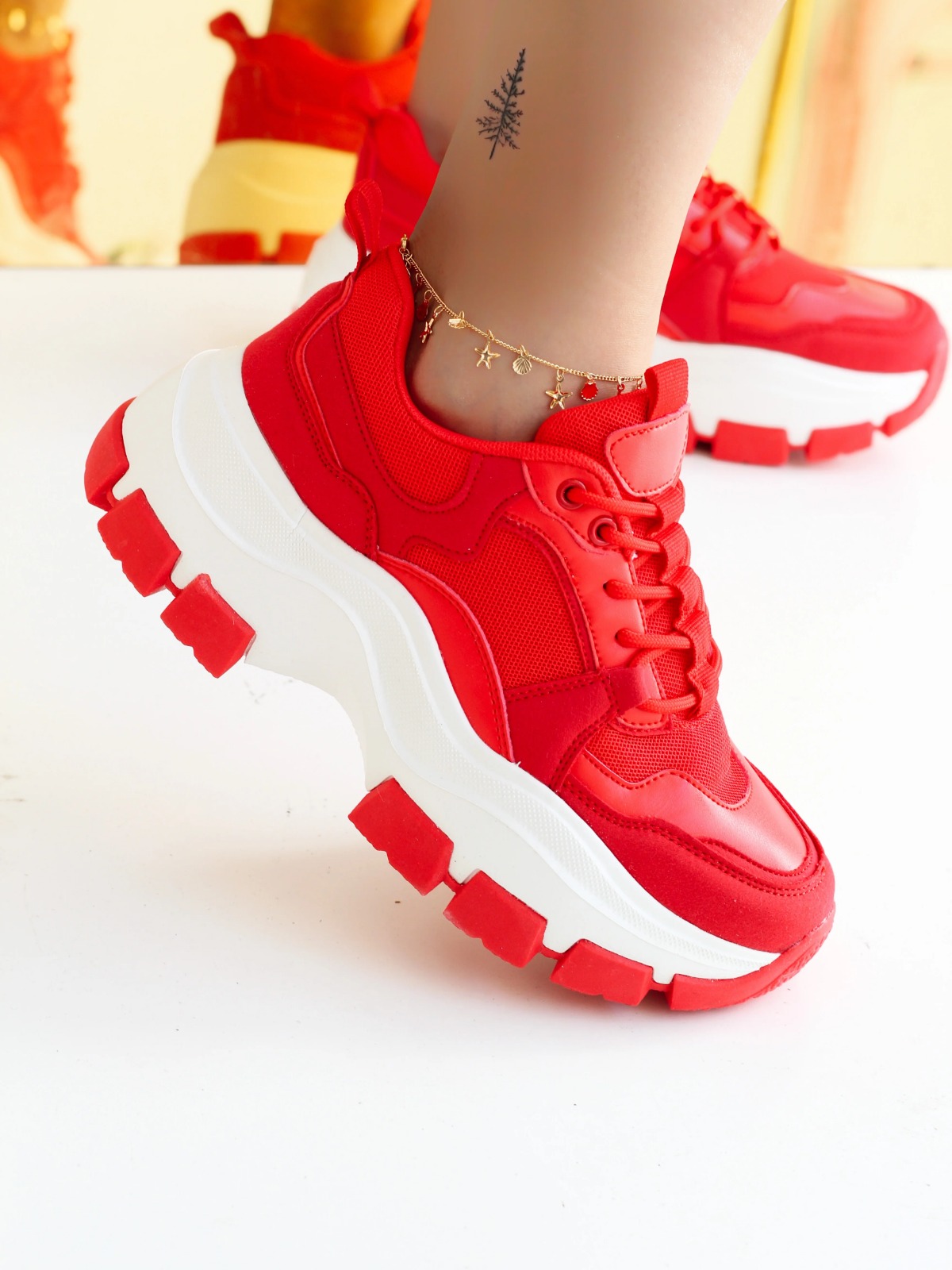 Surfie Rojo ZAPATOS EN TENDENCIA